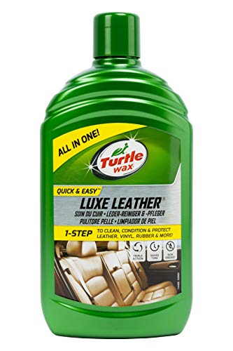 Turtle Wax, Luxe Leather - Producto de limpieza y acondicionador de piel, 500 ml