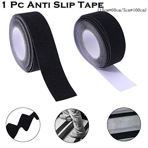 UEETEK 10M High Grip Anti Slip Tape Non Slip Adhesive Backed Tape (Negro)