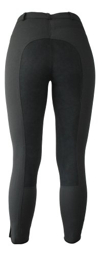 Ultrasport - Pantalones de hípica para Mujer (Parte Trasera Flexible) Anthracit/Anthracit Talla:Size 72 (27 Inches Waist/34 Inches Length)
