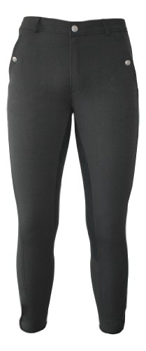 Ultrasport - Pantalones de hípica para Mujer (Parte Trasera Flexible) Anthracit/Anthracit Talla:Size 72 (27 Inches Waist/34 Inches Length)