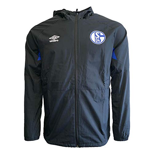 UMBRO 2019-2020 Schalke Shower Jacket (Black)