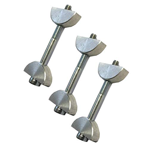 Unika TOGBOLT3 Perno, Aluminio, plata