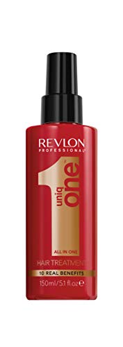 UniqOne Revlon Professional Classico Tratamiento en Spray para Cabello 150 ml y Super10R Mascarilla 300 ml - Pack 300 ml