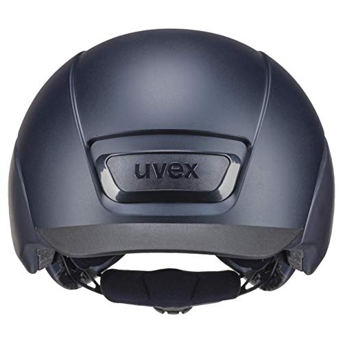 Uvex elexxion Plus Casco de equitación, Adultos Unisex, Navy Mat, 59 cm
