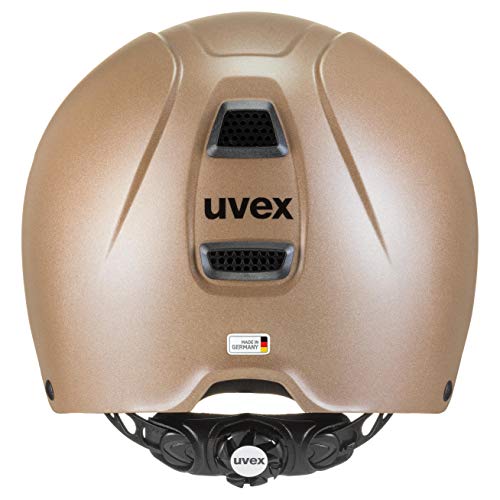 Uvex perfexxion II Casco de equitación, Adultos Unisex, Sand Mat, 52-55 cm