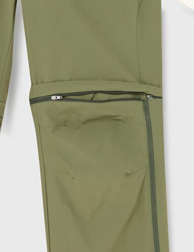 VAUDE Farley 04575 - Pantalones para hombre (46 long), color marrón
