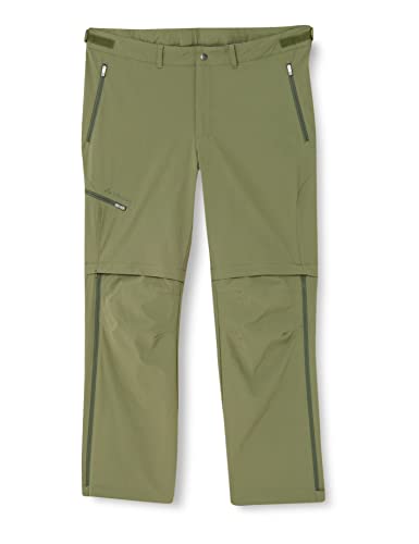 VAUDE Farley 04575 - Pantalones para hombre (46 long), color marrón