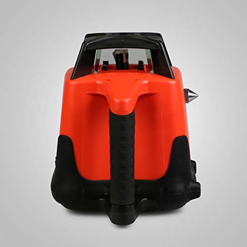 VEVOR Rotatorio Auto-Nivelante Nivel de Láser Rojo 150 m Kit de Trípode y Bastón para Niveles Automáticos 5 m Trípode de Nivel Plegable para Herramientas Automáticas de Medida y Láseres