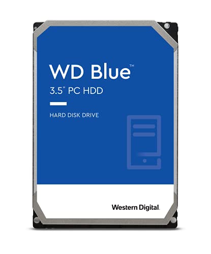 WD Blue - Disco duro para ordenadores de sobremesa de 1 TB (7200 rpm, SATA a 6 Gb/s, 64 MB de caché, 3,5") azul