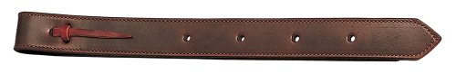 Weaver Leather - Faldón de Piel Doble y Cosido, Unisex niños, 30-0707-DC, marrón Chocolate, 1 3/4 x 39-Inch