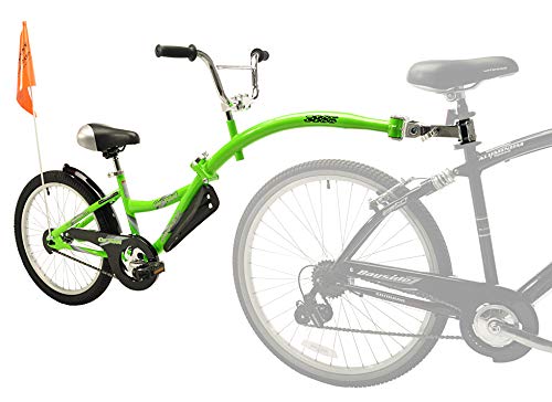 WeeRide 86457 Bicicleta Remolque Copilot, Niños, Verde, 20