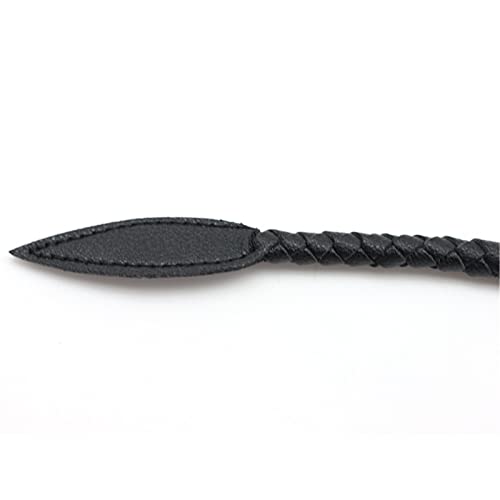 WHBGKJ Fusta Látigo Negro Caballo Caballo (Color : 95cm Whip)