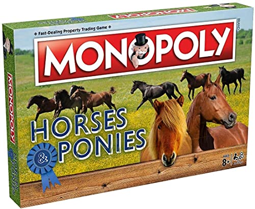 Winning Moves Caballos Y Ponis Monopoly Juego de Mesa