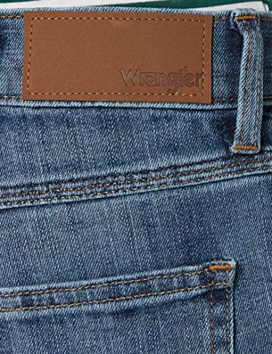 Wrangler Authentic Regular Pantalones, Azul (Blue Mid Stone 14V), 30W / 30L para Hombre