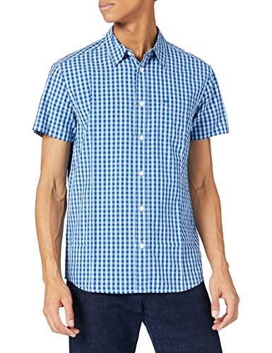Wrangler Pocket Shirt Camisa, Ángel Azul, XXL para Hombre