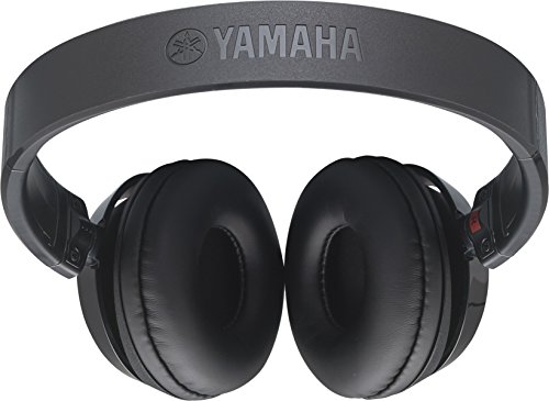Yamaha HPH-50 - Auriculares supraaurales de diadema, cascos sencillos con un ajuste cómodo y un sonido dinámico de calidad, para teclados digitales Yamaha, color Negro