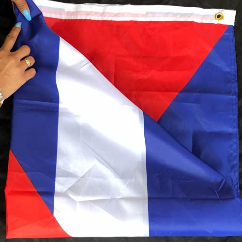 YENLY Bandera Cuba Lona y Doble Costura Cuban Flag Bandera Cubana Grande Telas de Banderas 90 x 150 cm