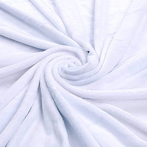 YUAOUR - Manta de forro polar de franela con estampado de cebra abstracta, color blanco y negro, manta de microfibra supersuave, para ropa de cama de niños, sofá, 130 x 150 cm