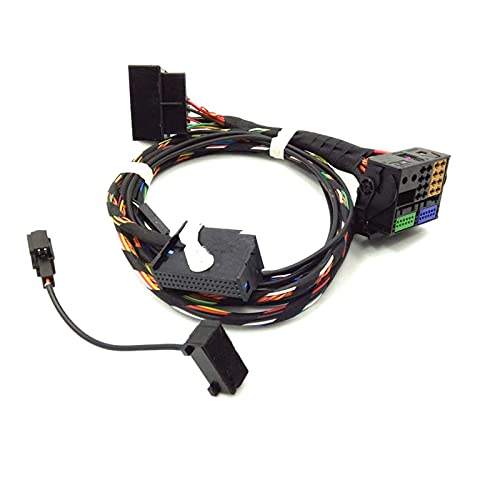 YUNXIAN Piezas electrónicas de Coche OEM RCD510 RNS510 730D Cable de cableado Bluetooth Cableado y Juego Adecuado para VW Golf 6 MK6 Jetta TIGUAN fit for Passat CC B7 GTI Scirocco Adaptador de Cables