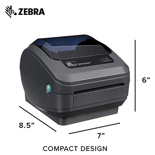 Zebra GK42-202520-000 - Impresora de etiquetas (térmica directa, 203 x 203 dpi, 127 mm/seg, alámbrico, 8 MB, 4 MB)