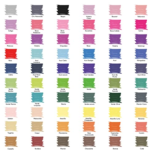 Zenacolor 60 Rotuladores Punta Fina 60 Colores Únicos - Boligrafo Fineliner 0,4 mm Colorear, Dibujar, Manga, Mandalas y Lettering