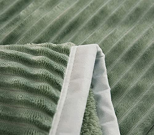 Zoomlie Manta de franela de tres capas de forro polar mullida y suave manta gruesa para cama / sofá/hotel (estilo 14,200 x 230 cm)