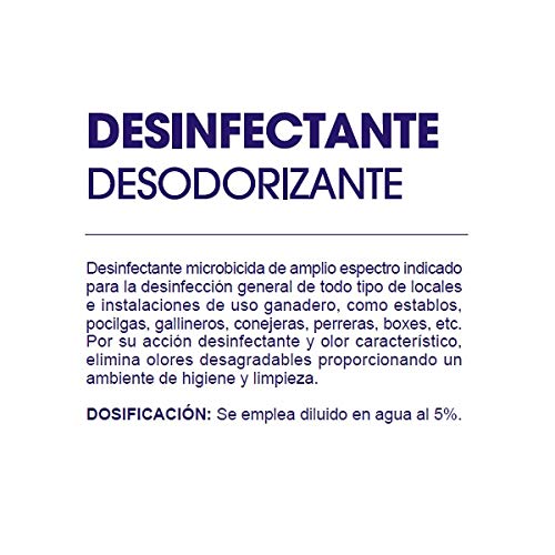 Zotal 8413204900045 - Desinfectante - Microbicida, Fungicida y Desodorizante - 870 ml