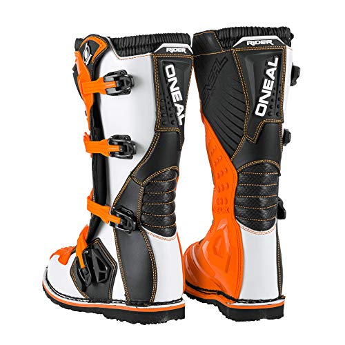 0329-309 - Oneal Rider EU Motocross Boots 9/42 Orange (UK 8)