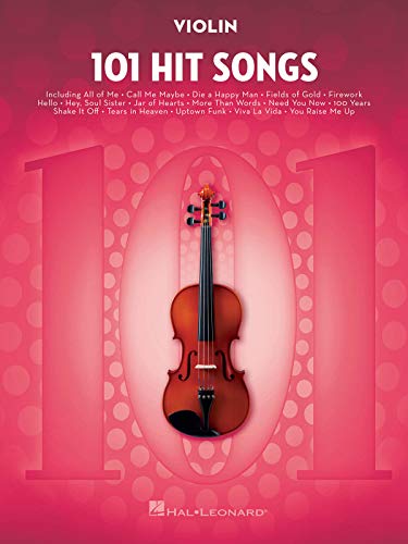 101 hit songs - for violin - violon