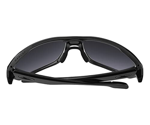 2 pares de almohadillas de repuesto para gafas de sol Oakley Split Shot OO9416, (almohadillas para orejas de nariz negras.), Talla única