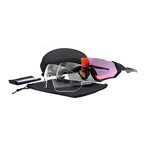 2018 nuevo kit de gafas de sol ciclismo 3LS Revo + polarizado + transparente
