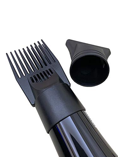 3 unids profesional de plástico secador de pelo boquilla difusor secador de pelo boquilla peine accesorio concentrador reemplazo soplado plana peluquería salón estilo herramienta para diámetro 4,5cm