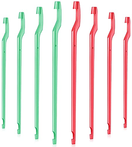 8 PCS Extractor de Anzuelos de Pesca de Plástico, Disgorger de Desenganchar la Pesca, Herramienta de portátil de desenganchar del anzuelo, Apto para Ganchos Profundos