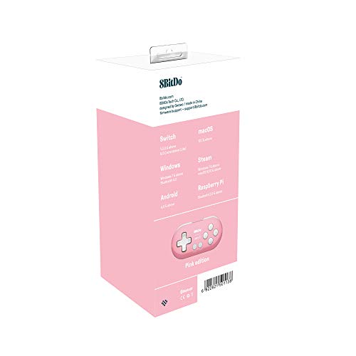 8Bitdo Zero2 - Pink Edition - Not Machine Specific [Importación italiana]