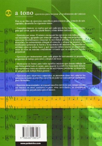 A tono. Ejercicios para mejorar el rendimiento del músico (Libro+CD) -Bicolor- (Fuera de colección)