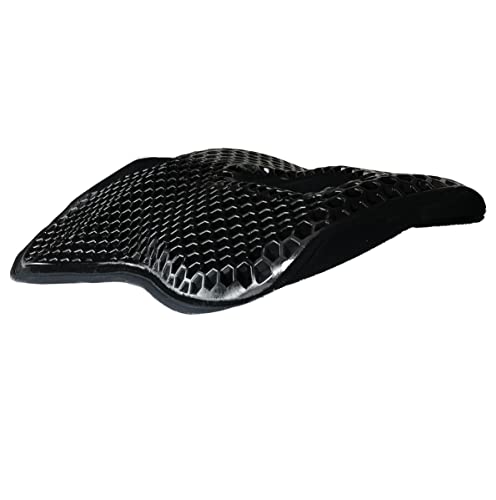 Acavallo Cojín para sillín Jump Gel Ortho Coccyx, color: negro, talla L