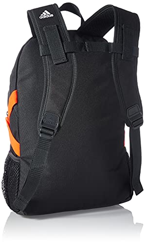 adidas BP Power V S Sports Backpack, Unisex-Child, Carbon/White/Vista Grey/App Solar Red, Talla única