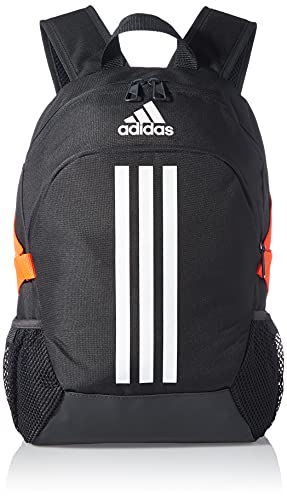 adidas BP Power V S Sports Backpack, Unisex-Child, Carbon/White/Vista Grey/App Solar Red, Talla única