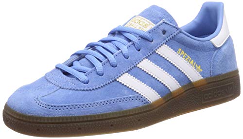 adidas Handball Spezial, Sneaker Hombre, Light Blue/Footwear White/Gum, 38 EU