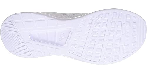 adidas Runfalcon 2.0, Road Running Shoe Hombre, Cloud White/Cloud White/Silver Metallic, 42 EU