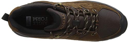 Aigle Vedur Mtd, Zapatos de Low Rise Senderismo Hombre, Marrón (Dark Brown 001), 42 EU