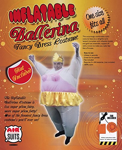AirSuits Inflable Fatsuit Traje De La Bailarina Del Carnaval Disfraz Hinchable De Bailarina Para Carnaval
