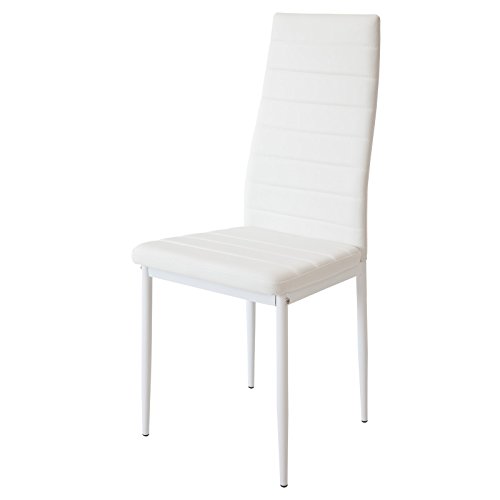 Albatros 2863 MILANO Set de 2 sillas de comedor, blanco