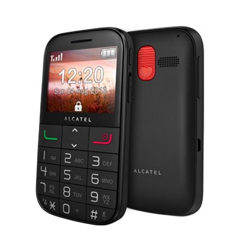 Alcatel 2000X 2.4 89g Negro Teléfono básico - Teléfono móvil (Barra, SIM única, 6,1 cm (2.4"), 320 x 240 Pixeles, 1000 mAh, Negro)