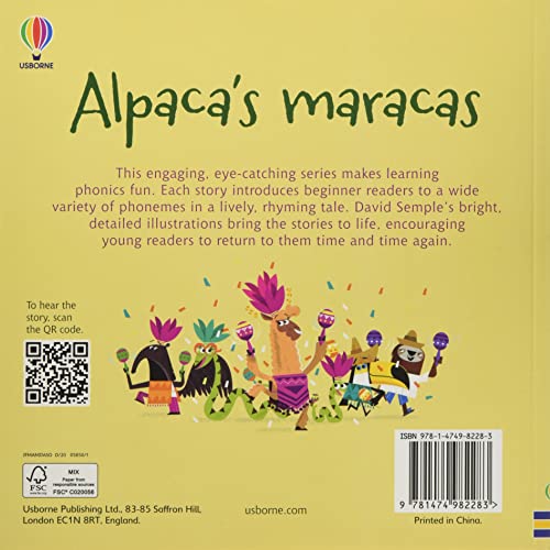 Alpaca's maracas. Ediz. a colori (Usborne English Readers)