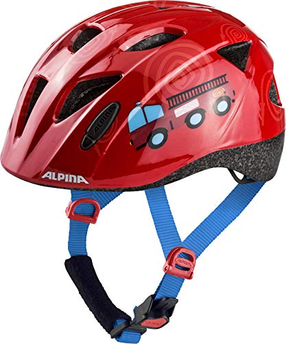 Alpina XIMO Casco de Ciclismo, Unisex-Youth, Firefighter, 49-54