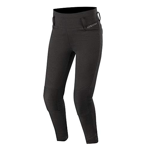 Alpinestars Pantalones de moto Banshee para mujer, color negro, talla M