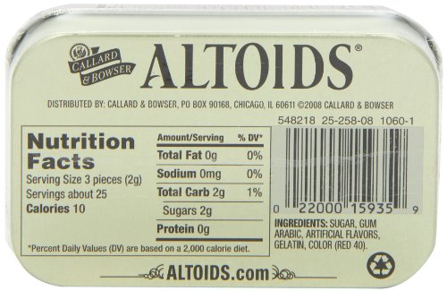 Altoids Mint Cinnamon - 50 gr