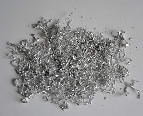 Aluminio puro de virutas pequeñas para decoración o fundición, material para artistas, orgón, maquinaria de aluminio para artistas y decoración