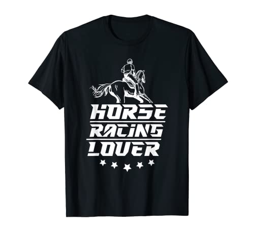 Amante De Las Carreras De Caballos Carrera Caballo Jockey Camiseta